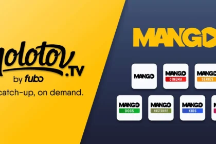 écran d'accueil de Molotov sur Smart TV