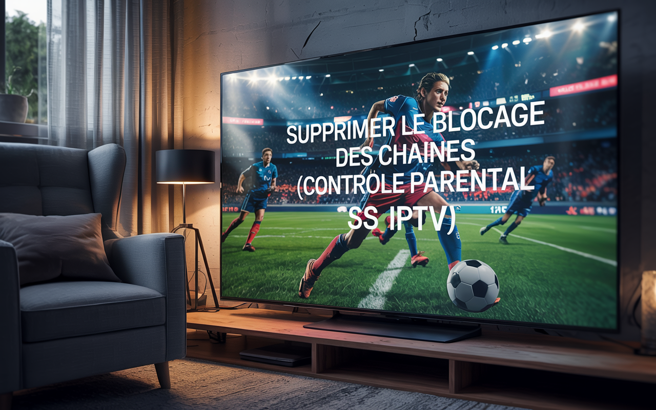 Comment supprimer le blocage parental des chaînes sur SS IPTV