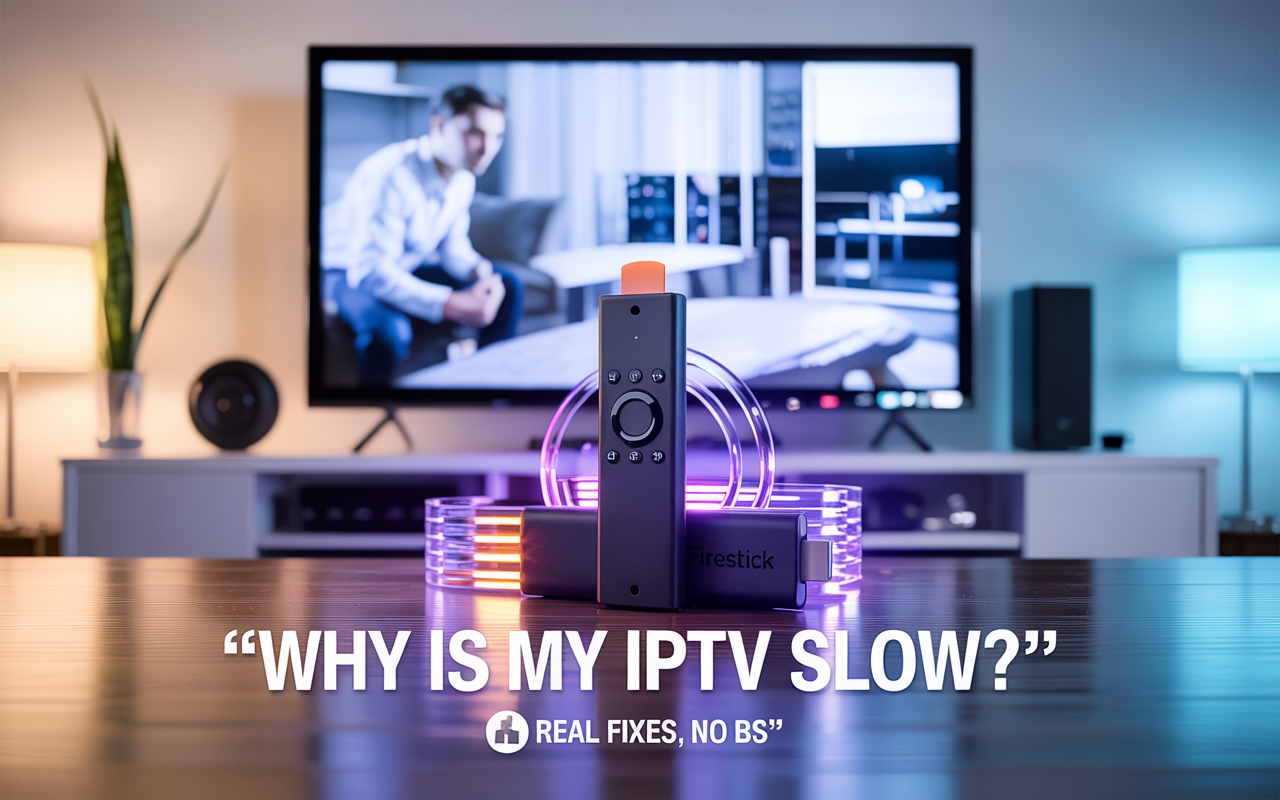 Why IPTV is slow on Firestick and how to fix it fast