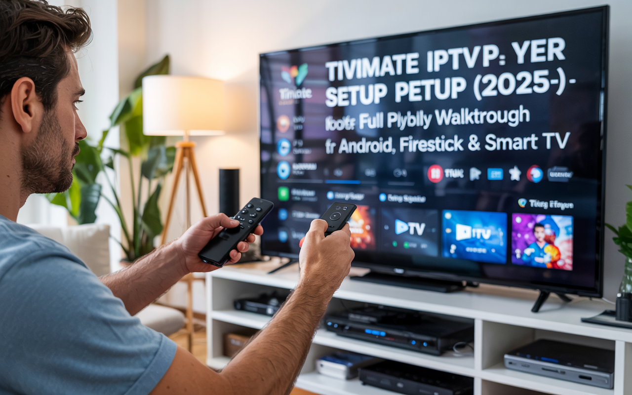How to set up TiviMate IPTV Player on Android, Firestick & Smart TV