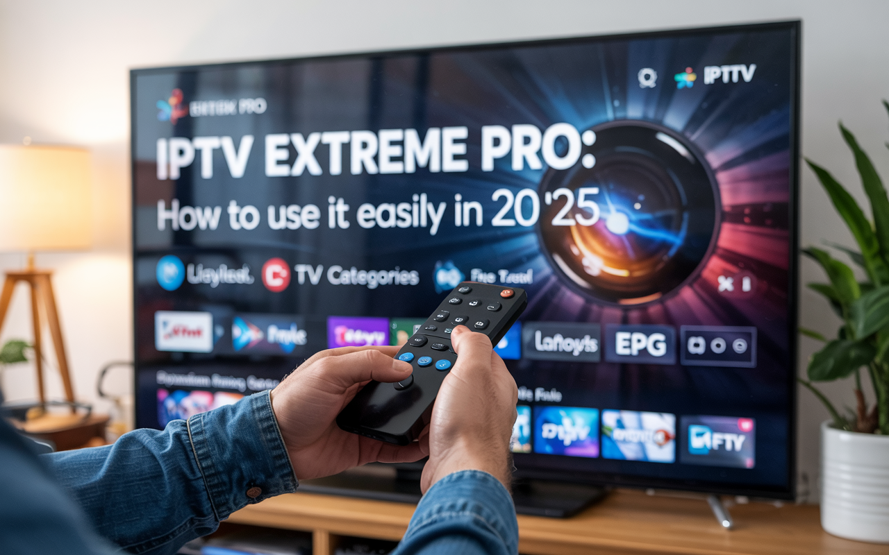 How to use IPTV Extreme Pro on Android and Smart TVs in 2025