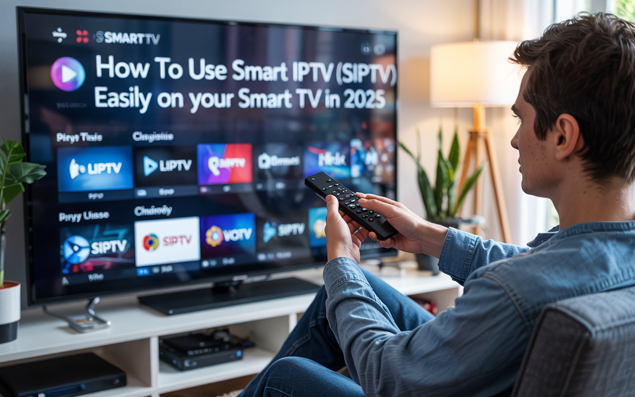 Easy guide to using Smart IPTV (SIPTV) on Smart TVs in 2025
