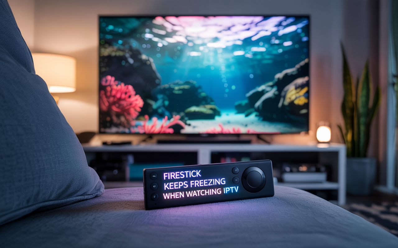 How to fix Firestick freezing during IPTV streaming