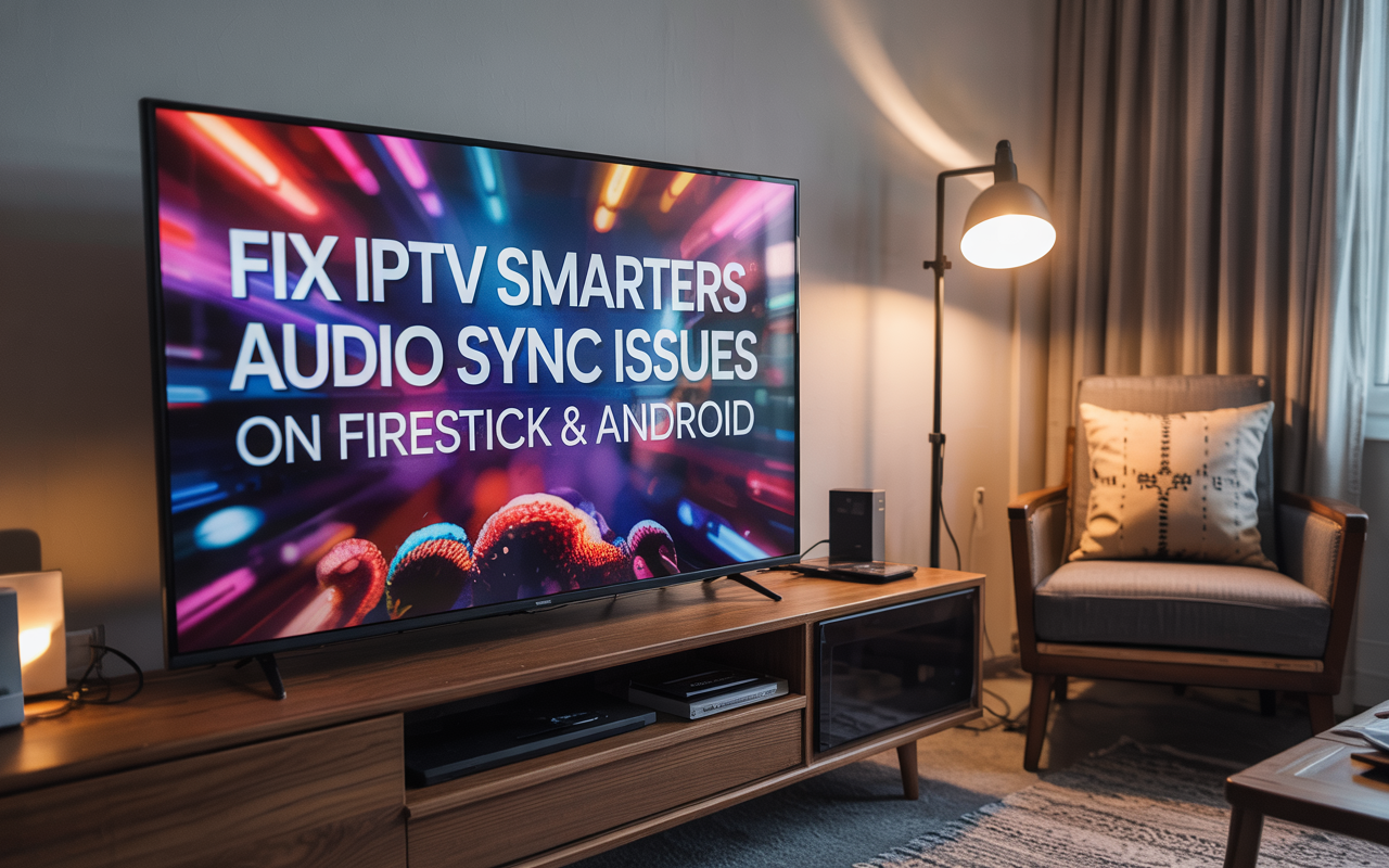 How to fix IPTV Smarters audio sync issues on Firestick and Android