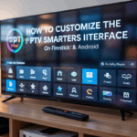 How to customize the IPTV Smarters app interface on Firestick and Android