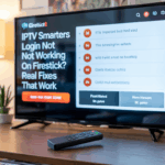 Fix IPTV Smarters login issues on Firestick