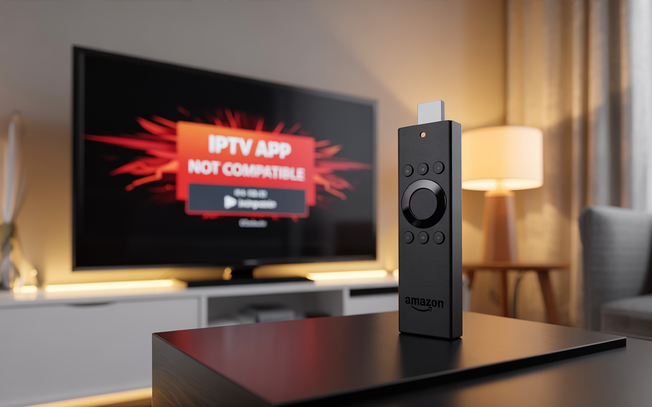 How to fix IPTV app not compatible error on Firestick