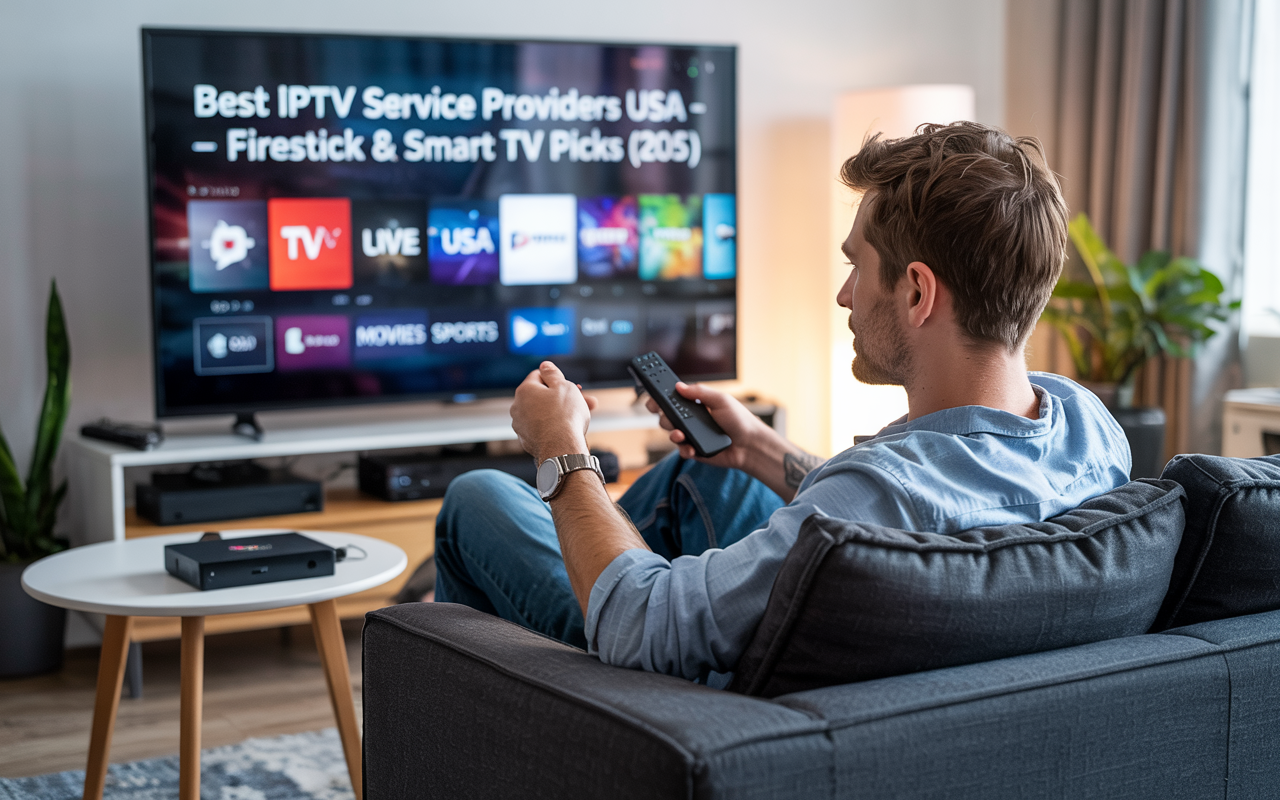 Best IPTV providers in the USA for Firestick and Smart TV in 2025