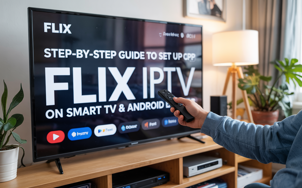 How to set up Flix IPTV on Smart TV and Android devices in 2025