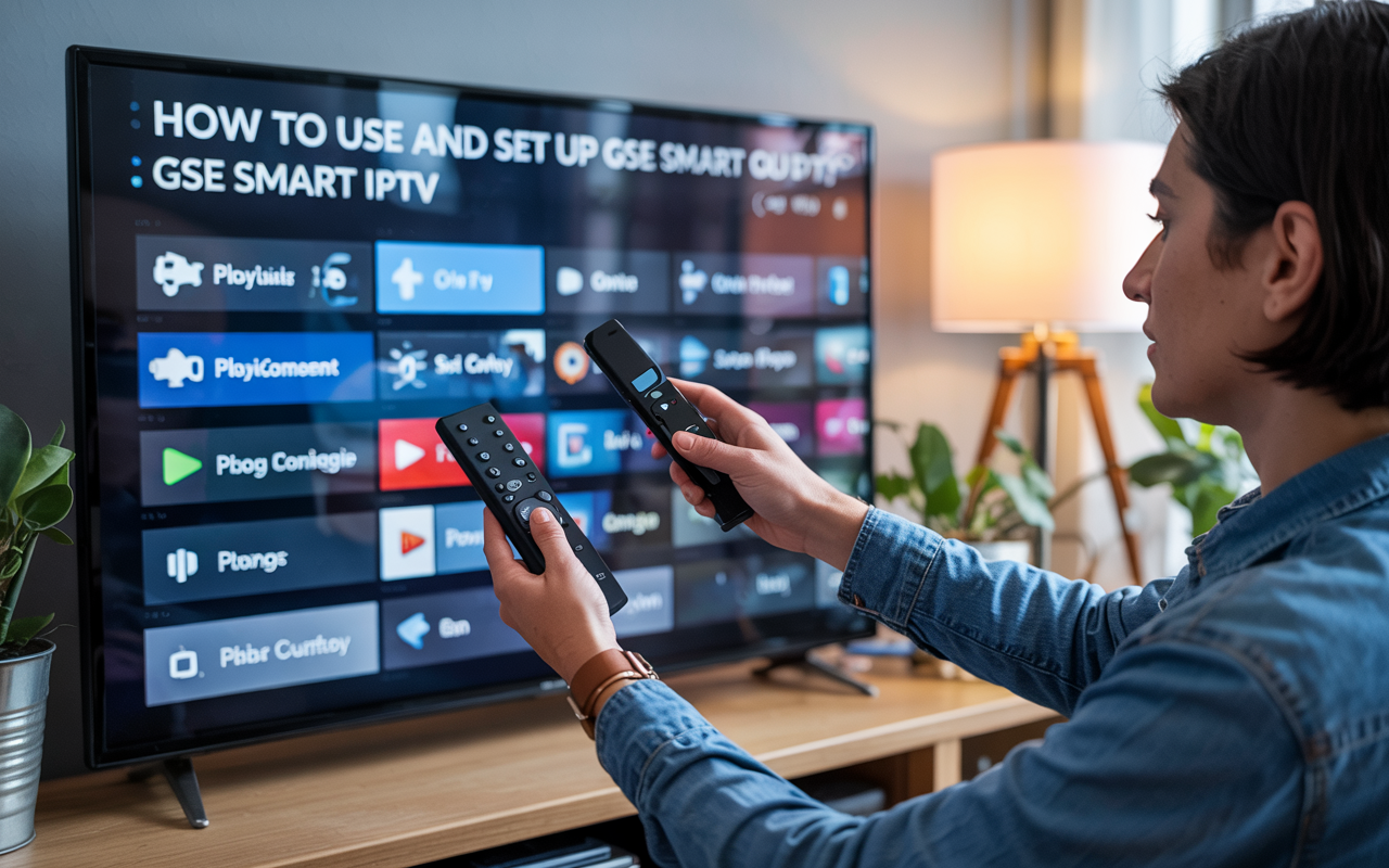 Guide to use and configure GSE Smart IPTV in 2025