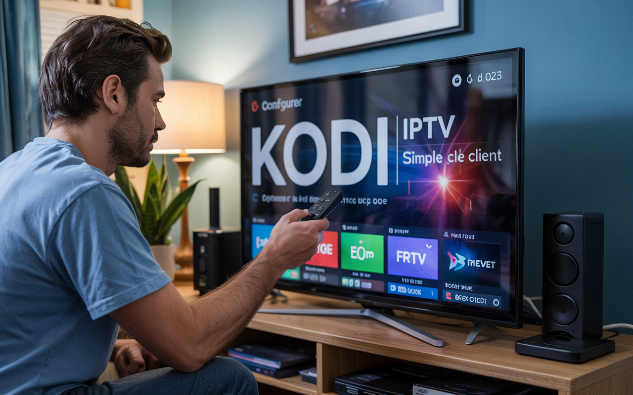 Tutoriel pour ajouter votre playlist M3U et activer les chaînes IPTV dans Kodi avec PVR Simple Client