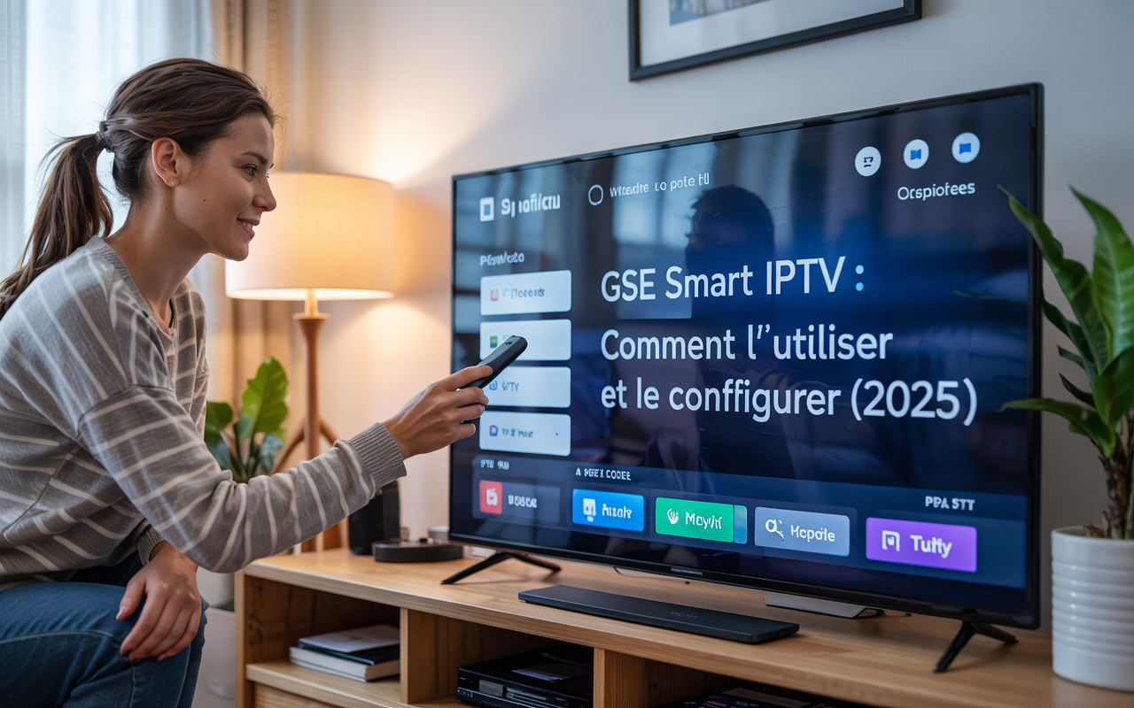 GSE Smart IPTV : comment l’utiliser et le configurer (2025)