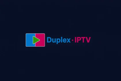 écran d’accueil de l'application Duplex IPTV sur Smart TV