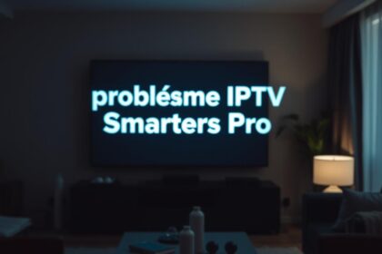 Écran noir IPTV