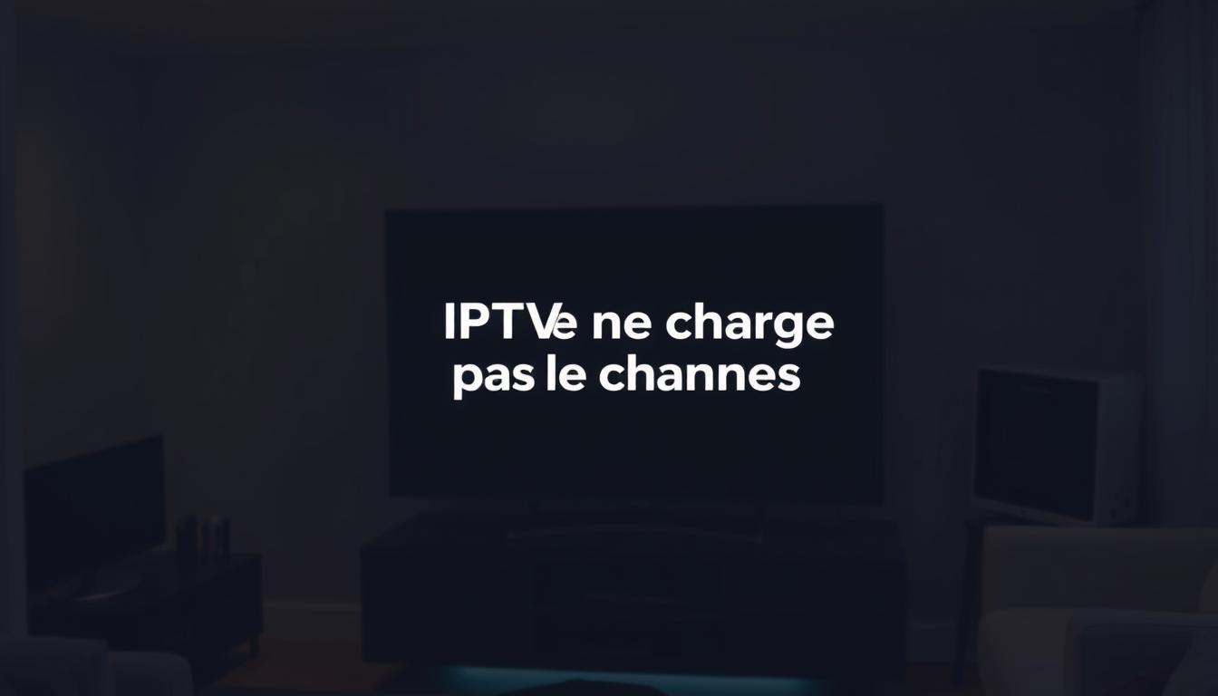 IPTV ne charge pas les chaînes