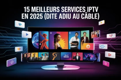 les meilleurs services IPTV disponibles en avril 2025 pour remplacer la télévision par câble.
