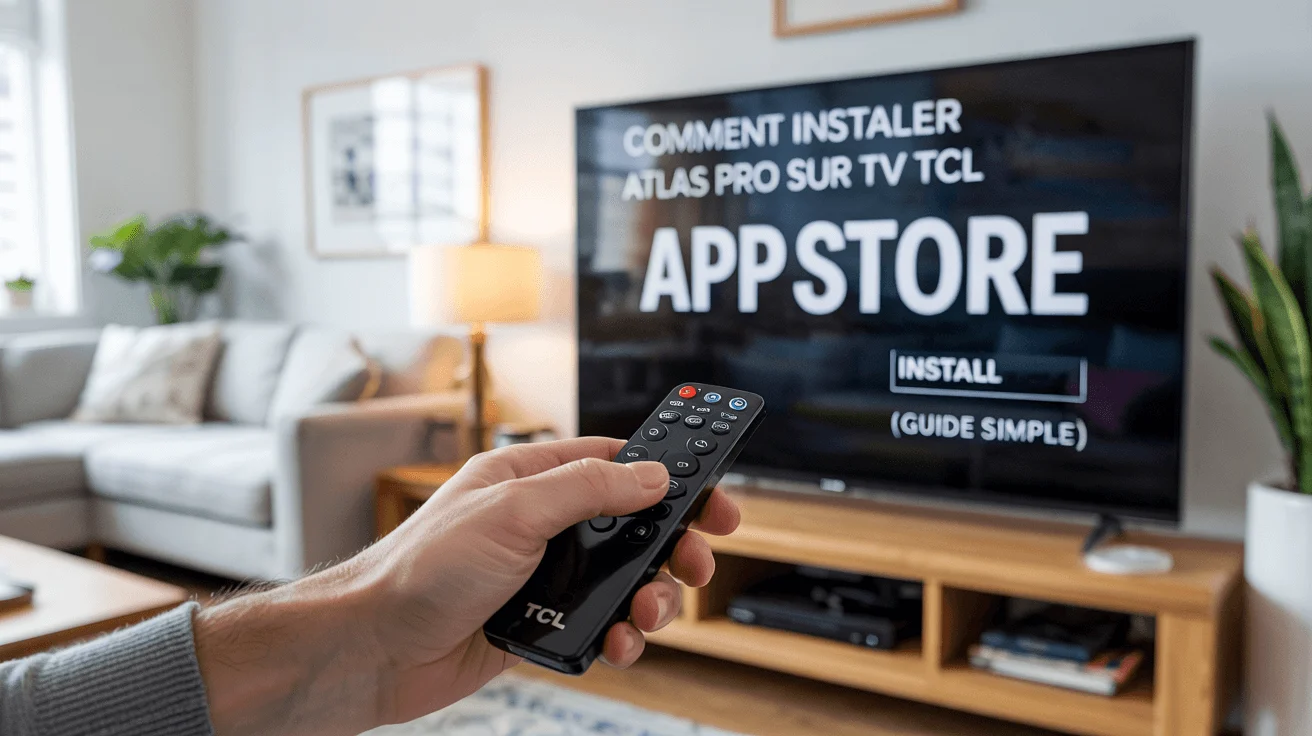 Comment installer Atlas Pro ONTV sur une TV TCL Android TV ou Roku