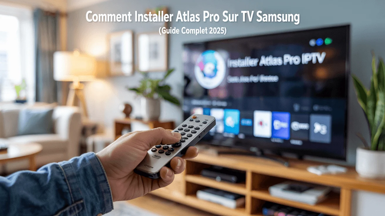 Comment installer Atlas Pro ONTV sur TV Samsung étape par étape