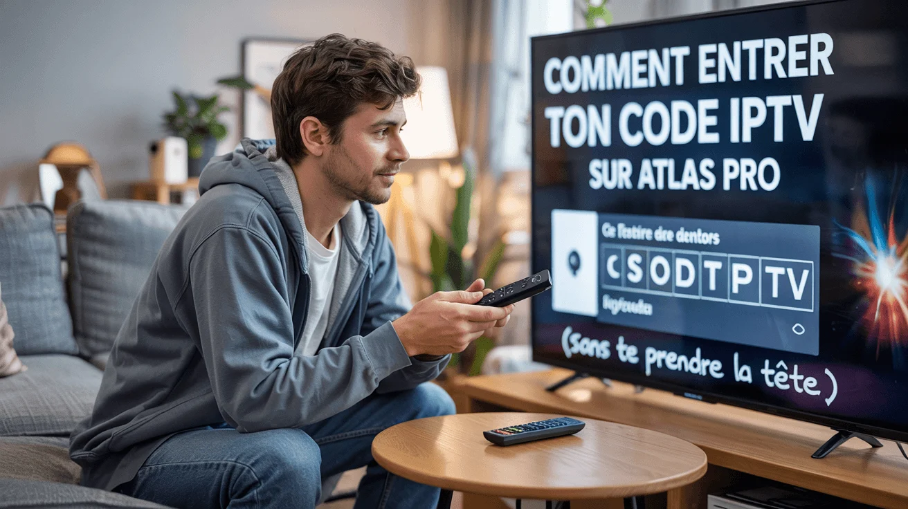 Comment entrer un code IPTV Atlas Pro sur TV ou Android Box