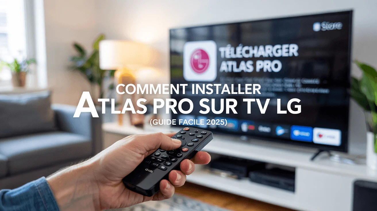 Comment installer Smart IPTV et configurer Atlas Pro sur TV LG