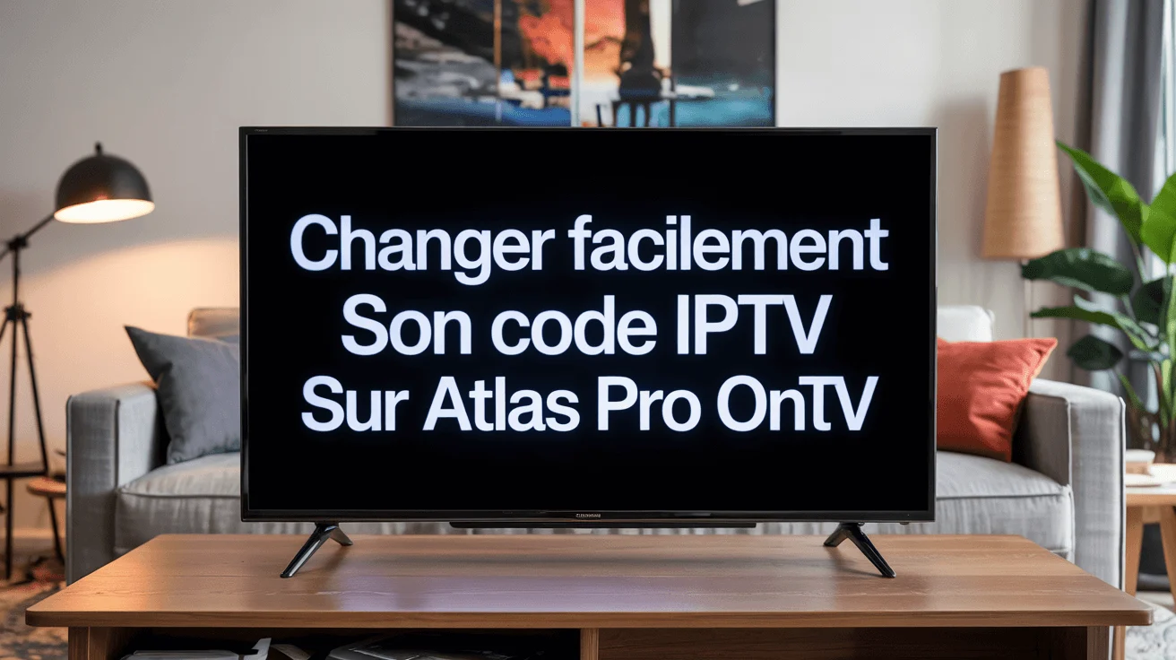 Changer facilement son code IPTV sur Atlas Pro ONTV