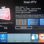 Search for IPTV Smarters Pro in Samsung Smart Hub