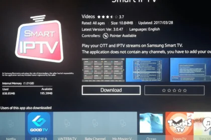 Search for IPTV Smarters Pro in Samsung Smart Hub